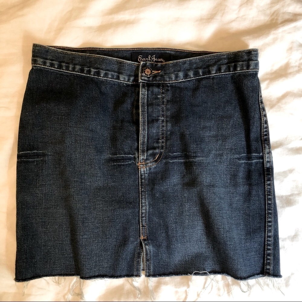 Earl Jeans Vintage Denim Skirt
